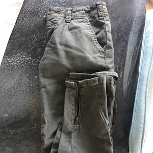 Free people army green pants